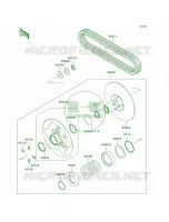 Driven ConverterDrive Belt per Kawasaki Brute Force 750 4x4i 2010