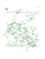 Engine Mount per Kawasaki Brute Force 750 4x4i 2010