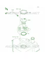 Fuel Pump per Kawasaki Brute Force 750 4x4i 2010
