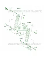 Shock Absorbers per Kawasaki Brute Force 750 4x4i 2010