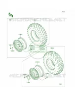 WheelsTiresF8F per Kawasaki Brute Force 750 4x4i 2010