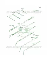 Cables per Kawasaki Prairie 360 4X4 Hardwoods Green HD 2009
