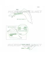 DecalsCAF per Kawasaki Prairie 360 4X4 Hardwoods Green HD 2009