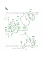 Engine Covers per Kawasaki Prairie 360 4X4 Hardwoods Green HD 2009