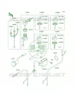 Ignition Switch per Kawasaki Prairie 360 4X4 Hardwoods Green HD 2009