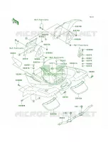 Rear Fenders per Kawasaki Prairie 360 4X4 Hardwoods Green HD 2009