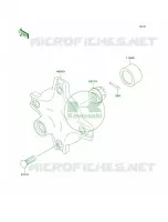 Rear Hub per Kawasaki Prairie 360 4X4 Hardwoods Green HD 2009