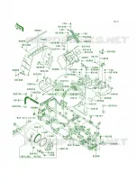 Frame Fittings per Kawasaki Brute Force 750 4x4i Hardwoods Green HD 2009