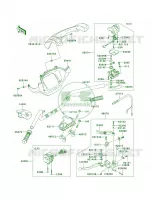 Handlebar per Kawasaki Brute Force 750 4x4i Hardwoods Green HD 2009