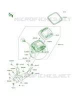 Meters per Kawasaki Brute Force 750 4x4i Hardwoods Green HD 2009