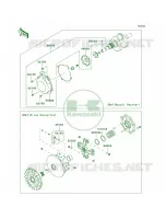 Optional PartsEAF per Kawasaki Brute Force 750 4x4i Hardwoods Green HD 2009