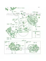 Crankcase per Kawasaki Brute Force 750 4x4i NRA Outdoors 2009
