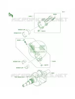 Crankshaft per Kawasaki Brute Force 750 4x4i NRA Outdoors 2009