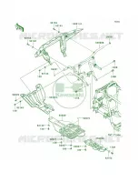 Guards per Kawasaki Brute Force 750 4x4i NRA Outdoors 2009