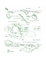 Labels per Kawasaki Brute Force 750 4x4i NRA Outdoors 2009