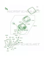 Meters per Kawasaki Brute Force 750 4x4i NRA Outdoors 2009