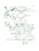 Air Cleaner per Kawasaki Bayou 250 2007