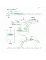 DecalsRedA7F per Kawasaki Bayou 250 2007