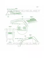 DecalsRedA8F per Kawasaki Bayou 250 2007