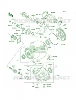 Drive ShaftFinal Gear per Kawasaki Bayou 250 2007