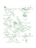 Frame Fittings per Kawasaki Bayou 250 2007