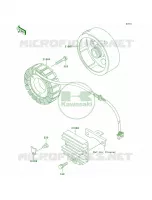 Generator per Kawasaki Bayou 250 2007