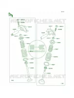 Valves per Kawasaki Bayou 250 2007