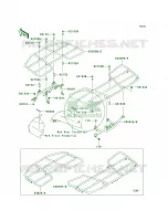 CarriersF6F F9F per Kawasaki Brute Force 650 4x4i 2007