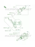 Crankshaft per Kawasaki Brute Force 650 4x4i 2007