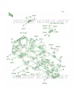 Engine Mount per Kawasaki Brute Force 650 4x4i 2007