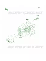 Front Hub per Kawasaki Brute Force 650 4x4i 2007