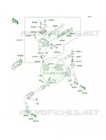 Front Master Cylinder per Kawasaki Brute Force 650 4x4i 2007