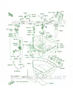Fuel TankF7F FAF per Kawasaki Brute Force 650 4x4i 2007