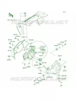 HeadlightsF6F F9F per Kawasaki Brute Force 650 4x4i 2007
