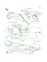 Labels per Kawasaki Brute Force 650 4x4i 2007