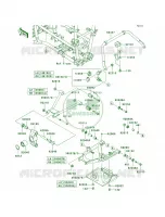 Rear Suspension per Kawasaki Brute Force 650 4x4i 2007