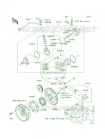 Starter MotorF6F per Kawasaki Brute Force 650 4x4i 2007