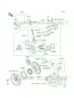 Starter MotorF7FF8F per Kawasaki Brute Force 650 4x4i 2007