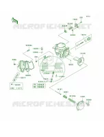 Carburetor Parts per Kawasaki Brute Force 750 4x4i 2007