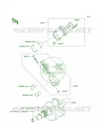 Crankshaft per Kawasaki Brute Force 750 4x4i 2007