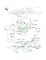 Rear Fenders per Kawasaki Brute Force 750 4x4i 2007