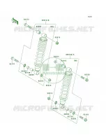 Shock Absorbers per Kawasaki Brute Force 750 4x4i 2007