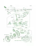 Starter MotorB7FB7FA per Kawasaki Brute Force 750 4x4i 2007