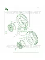 WheelsTires per Kawasaki Brute Force 750 4x4i 2007