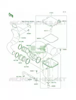 Air Cleaner per Kawasaki Prairie 360 2005
