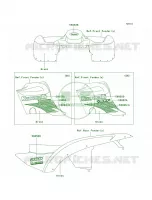 DecalsGreenB2 per Kawasaki Prairie 360 2005
