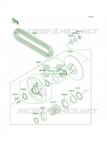 Driven ConverterB2 per Kawasaki Prairie 360 2005