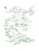 Frame per Kawasaki Prairie 360 2005