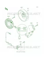 Generator per Kawasaki Prairie 360 2005