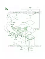 Air Cleaner per Kawasaki Prairie 360 2004